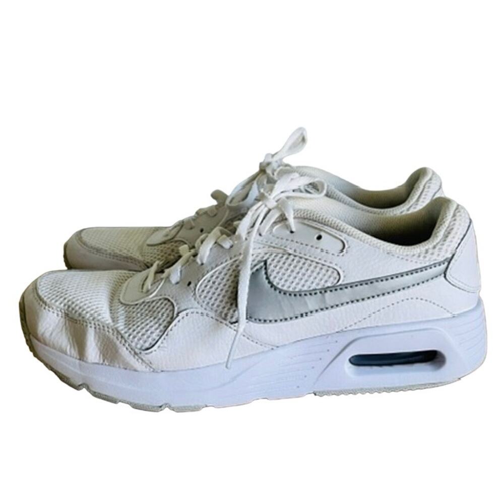 Nike Air Max SC White Metallic Platinum Sneakers